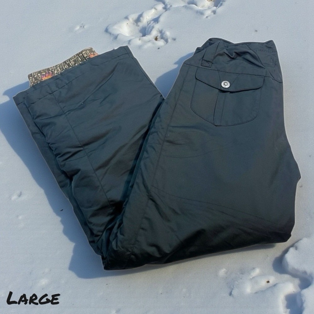 Dragonflies Girls‎ LARGE Insulated Ski Snowboard Pants Snow Dragons Floral Lined